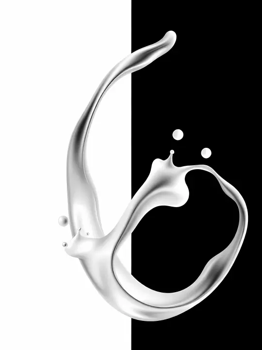 Abstrakt Schwarz Weiß