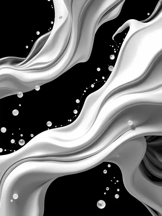 Abstrakt Schwebende Struktur