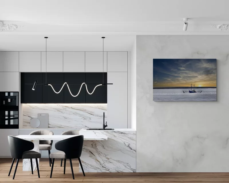 Fangfahrt blauer Himmel