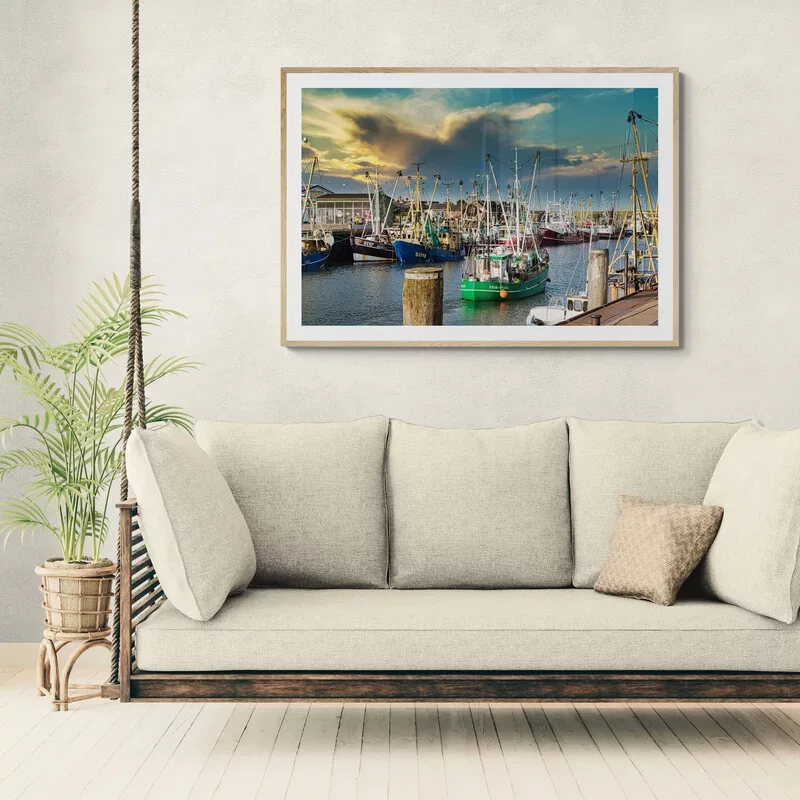 Fischkutter Hafen Büsum