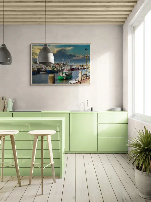 Fischkutter Hafen Büsum