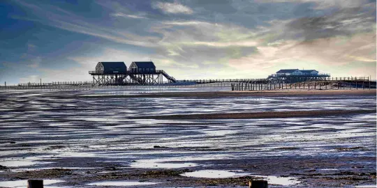 Pfahlbauten St. Peter Ording