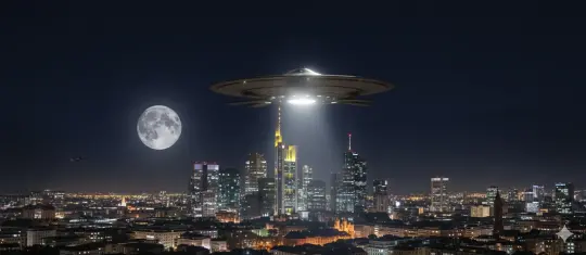 Großstadt bei Nacht