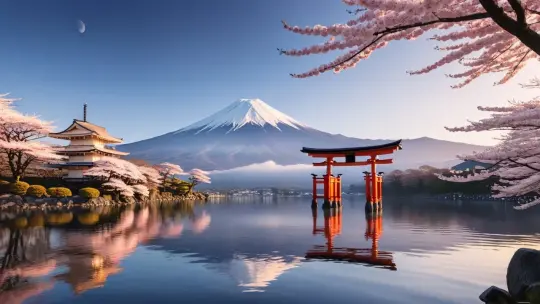 Japanische Landschaft