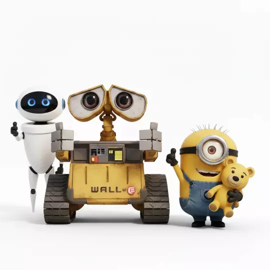 Wall E, Bob und Eva