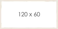 120 x 60 cm pan