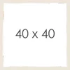 40 x 40 cm quar