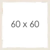 60 x 60 cm quar