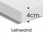 Leinwand 4 cm